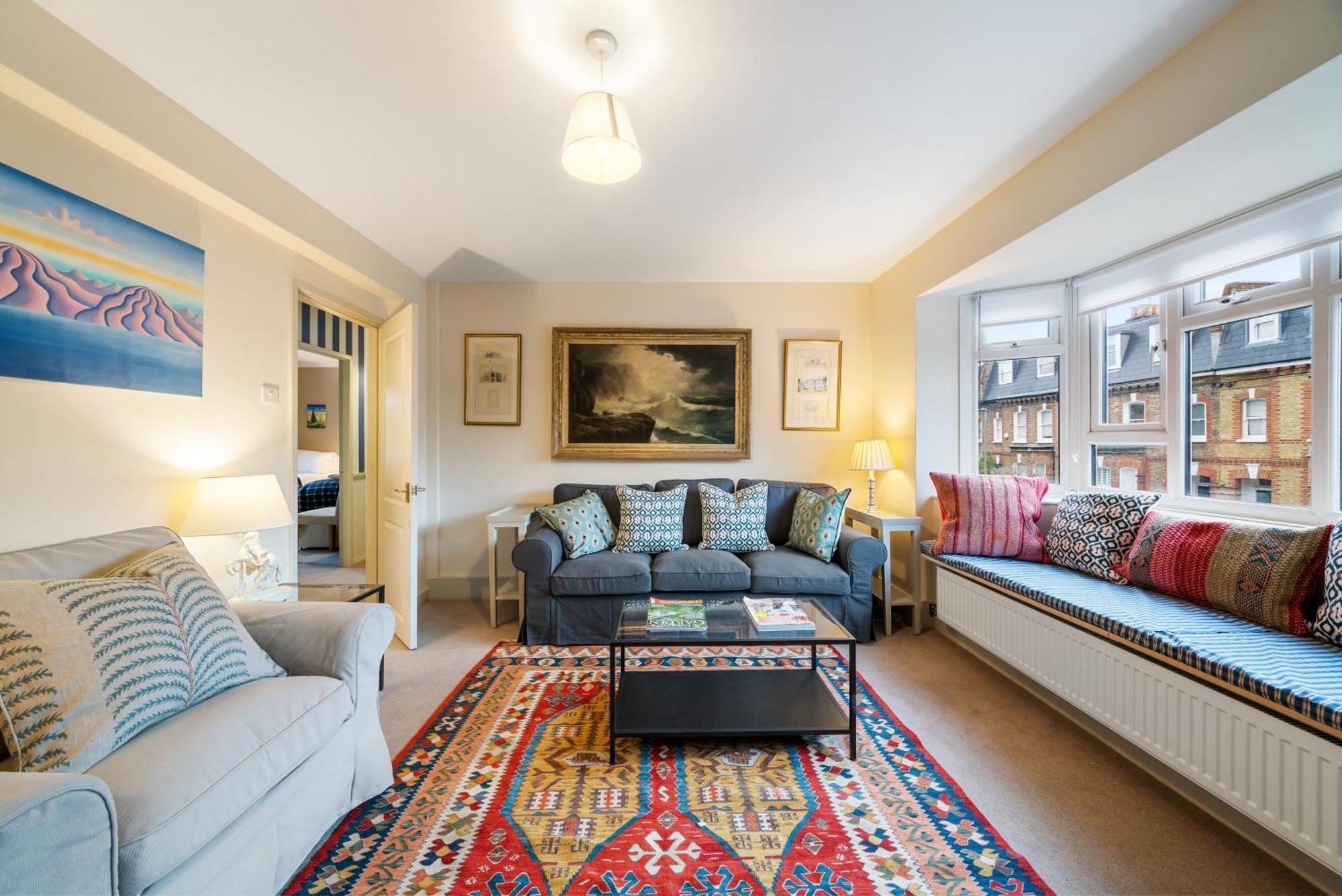 شقة Bright & Cosy Gem ~ Battersea Park View ~ King Bed لندن المظهر الخارجي الصورة