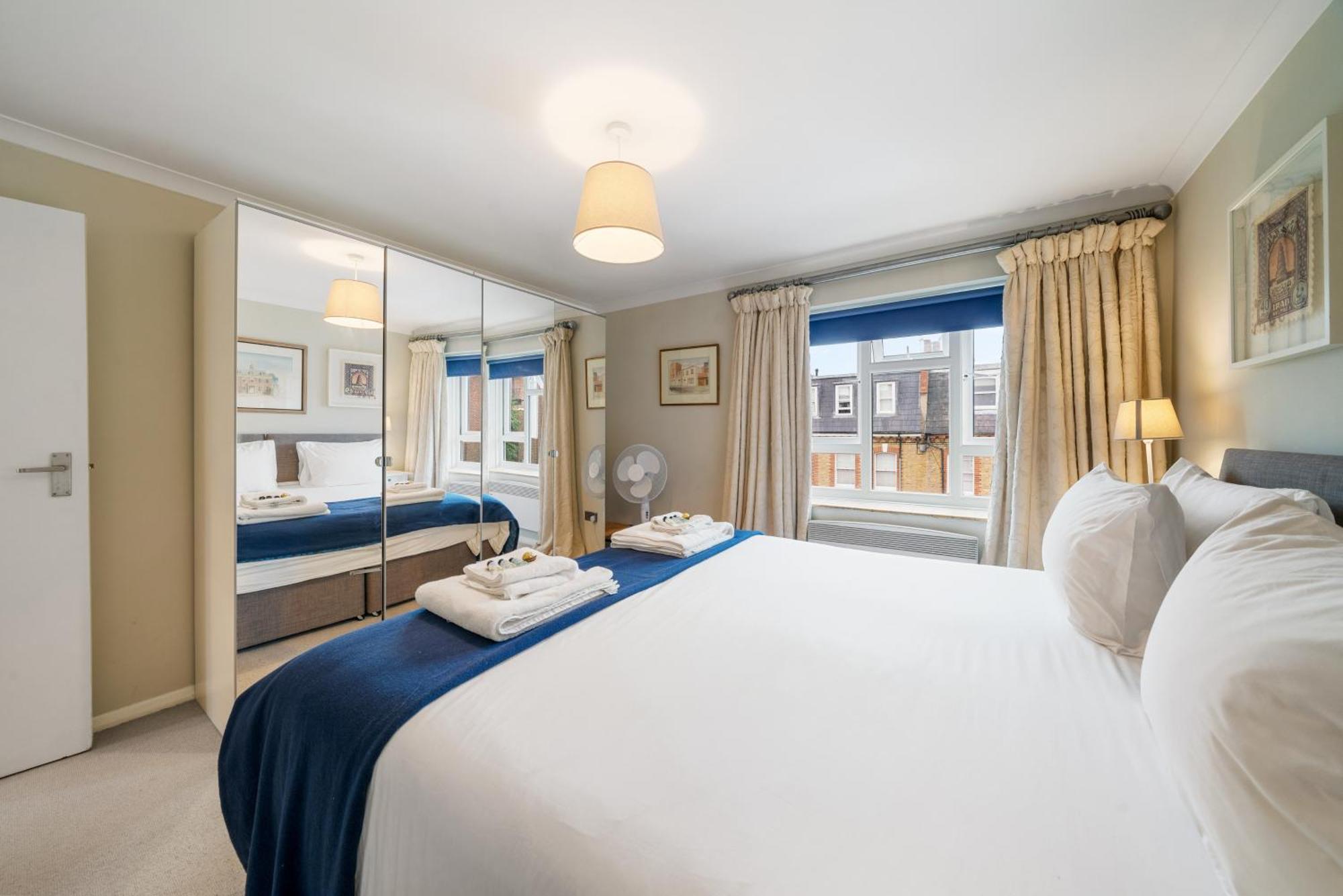 شقة Bright & Cosy Gem ~ Battersea Park View ~ King Bed لندن المظهر الخارجي الصورة